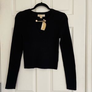 New Micheal Kors Black Sweater